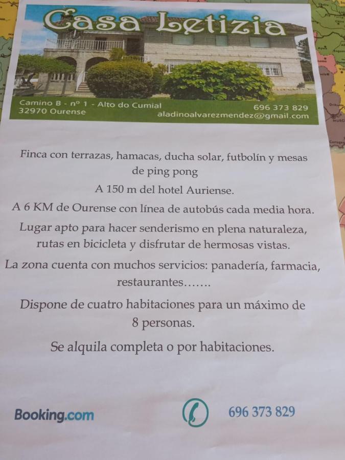 Casa Telizia Pensionat Ourense Exteriör bild